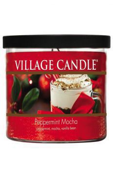 Mała świeca zapachowa Village Candle Peppermint Mocha