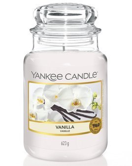 Duża świeca zapachowa Yankee Candle VANILLA
