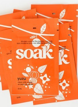 Ekologiczny płyn do delikatnego prania SOAK saszetka 5 ml Yuzu