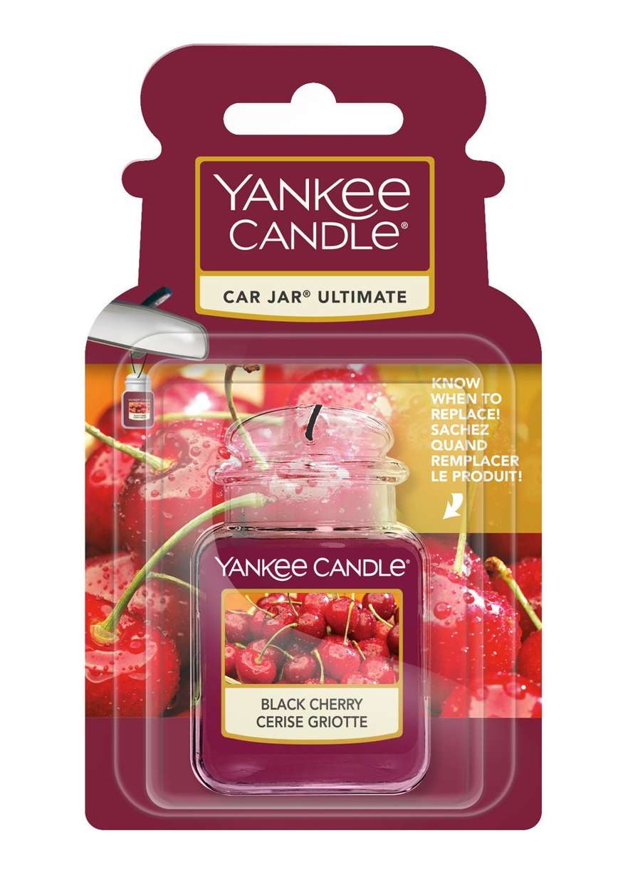 Zapach do samochodu Car Jar® ULTIMATE Yankee Candle Black Cherry