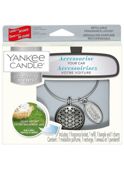 Zapach do samochodu Charming Scents "Geometric" Yankee Candle - zestaw z uzupełniaczem CLEAN COTTON®