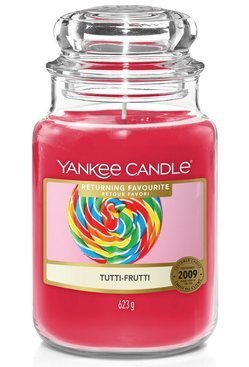 Duża świeca zapachowa Yankee Candle TUTTI-FRUTTI