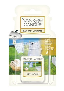 Zapach do samochodu Car Jar ULTIMATE Yankee Candle Clean Cotton