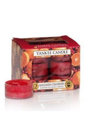 Tea light Yankee Candle Garden Mandarin Cranberry 1 Sztuka