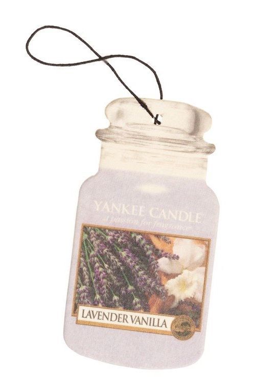 Zapach do samochodu Car Jar Yankee Candle Lavender Vanilla