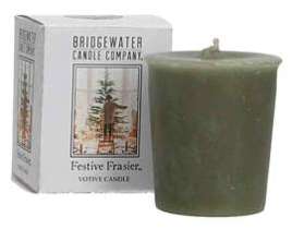 Mała świeczka zapachowa Votive Bridgewater Candle FESTIVE FRASIER