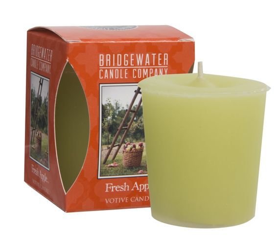 Mała świeczka zapachowa Votive Candle Bridgewater Candle FRESH APPLE